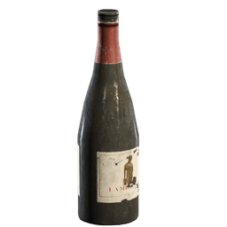 Empty Wine Bottle