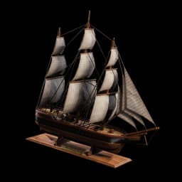 "Leviathan's Crown" Ship Model