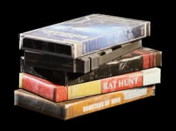 Stack of Movie Tapes