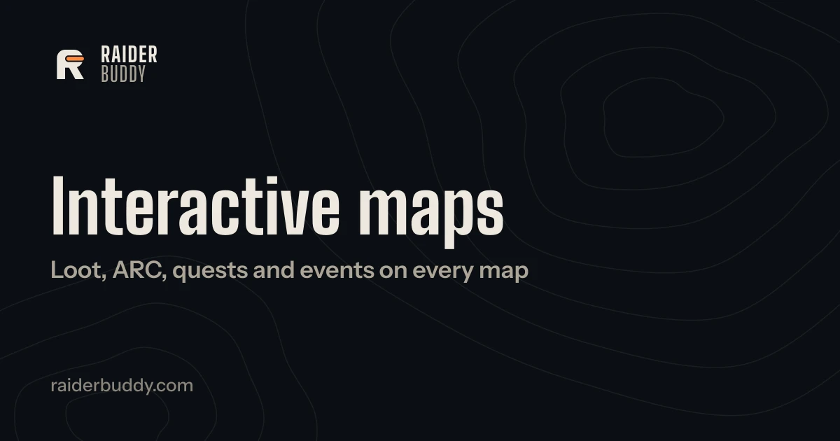 ARC Raiders Interactive Map - All Locations, Loot & Spawns | RaiderBuddy